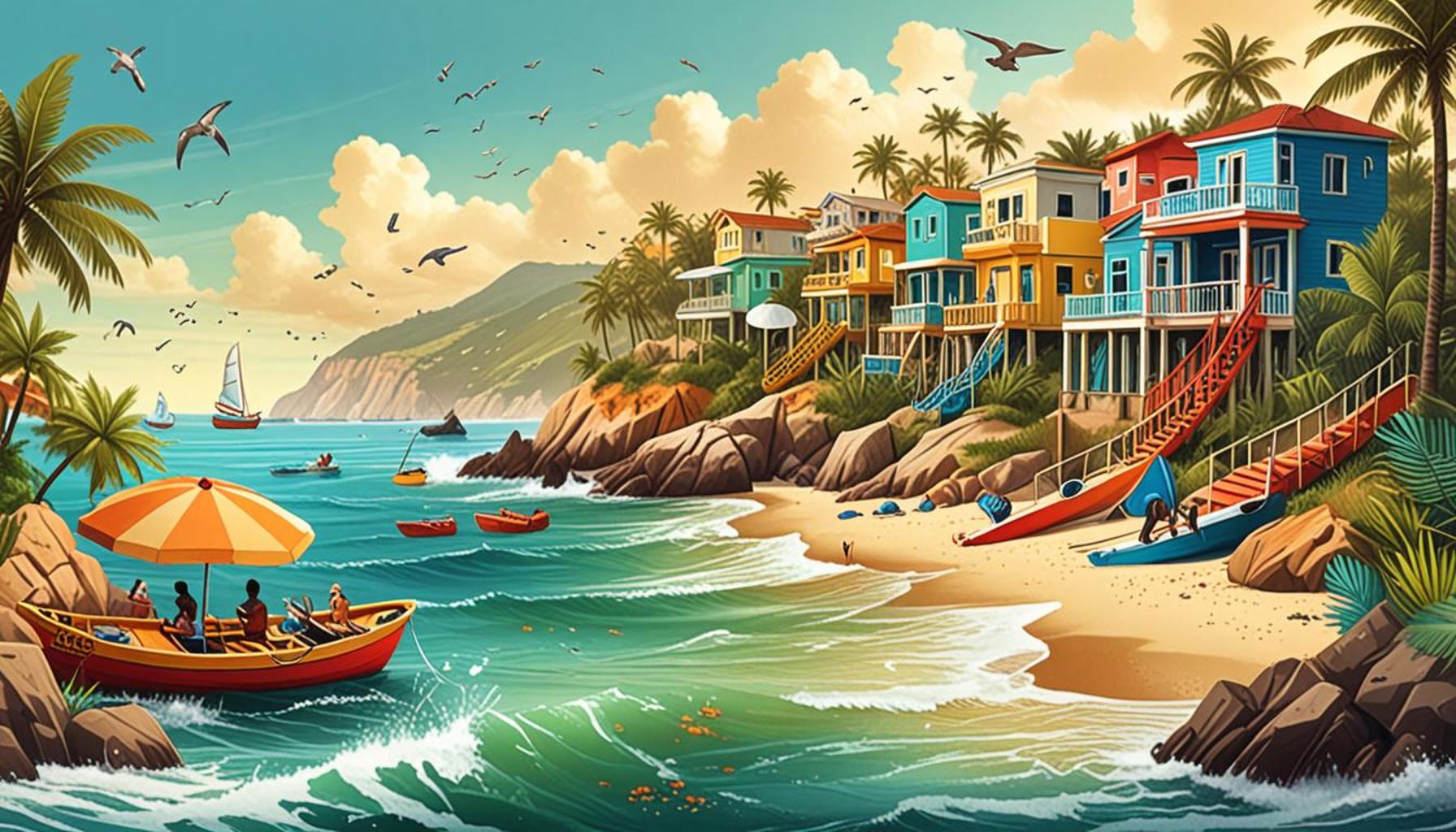 Expeditions on the Coast: Aquatic Adventures in Lakes and Their Secret Beaches