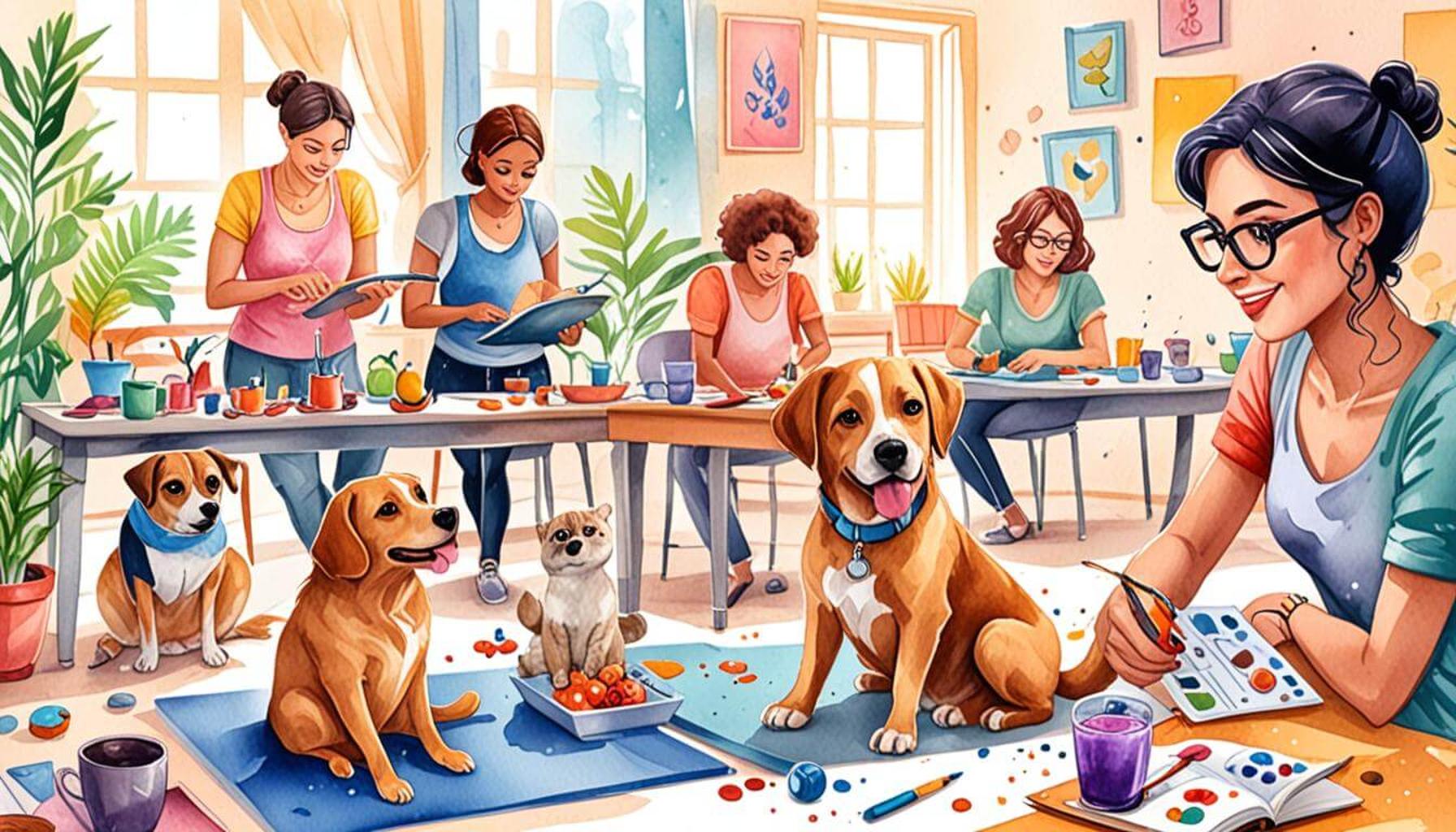 Group Training Classes: Benefits of Social Learning for Pets and Owners